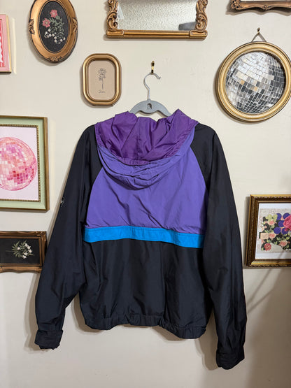 Large Purple/Black Snow Jacket