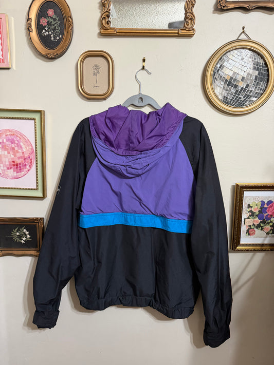 Large Purple/Black Snow Jacket