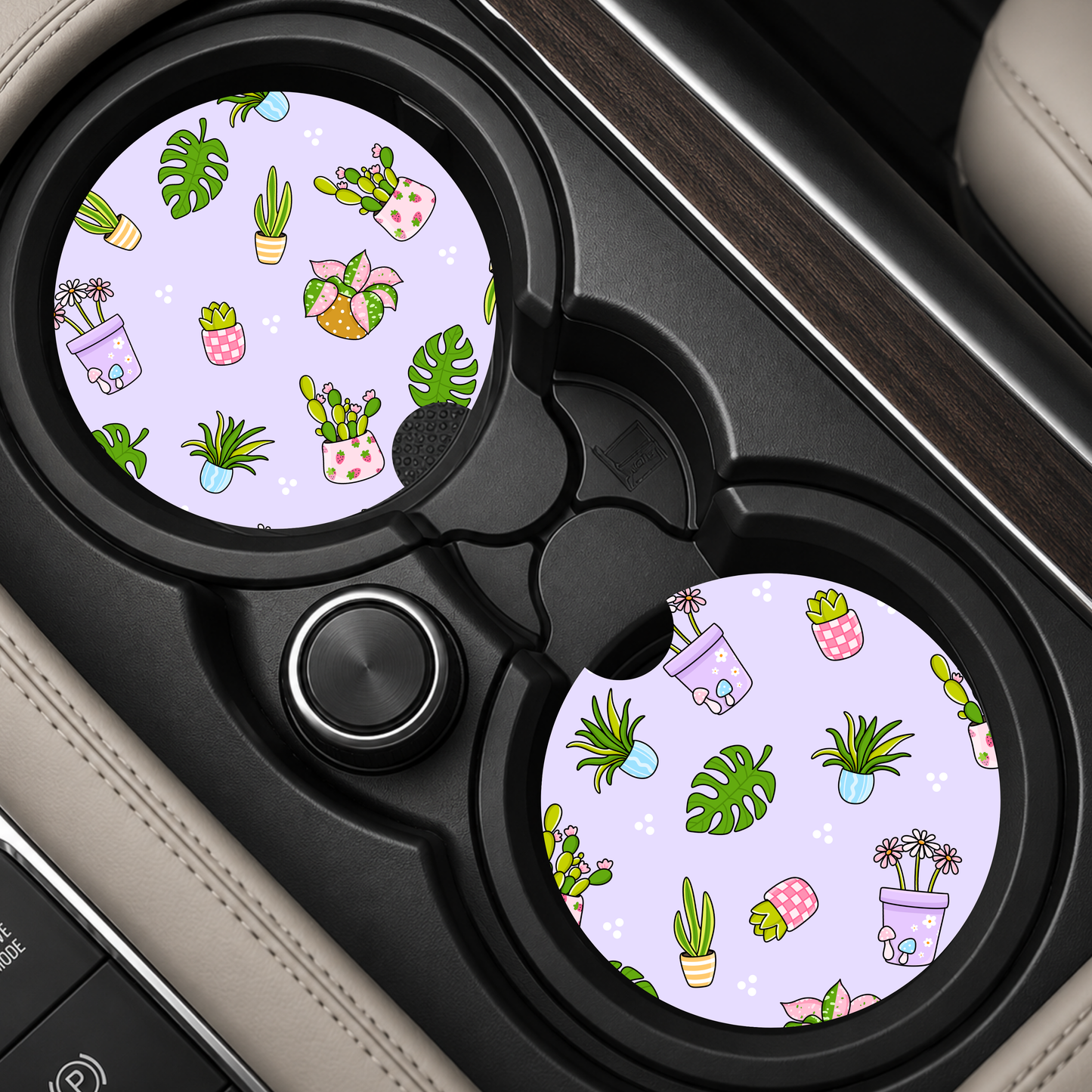 Plant Club Car Coaster