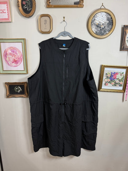 4x NWOT Black Windbreaker Romper
