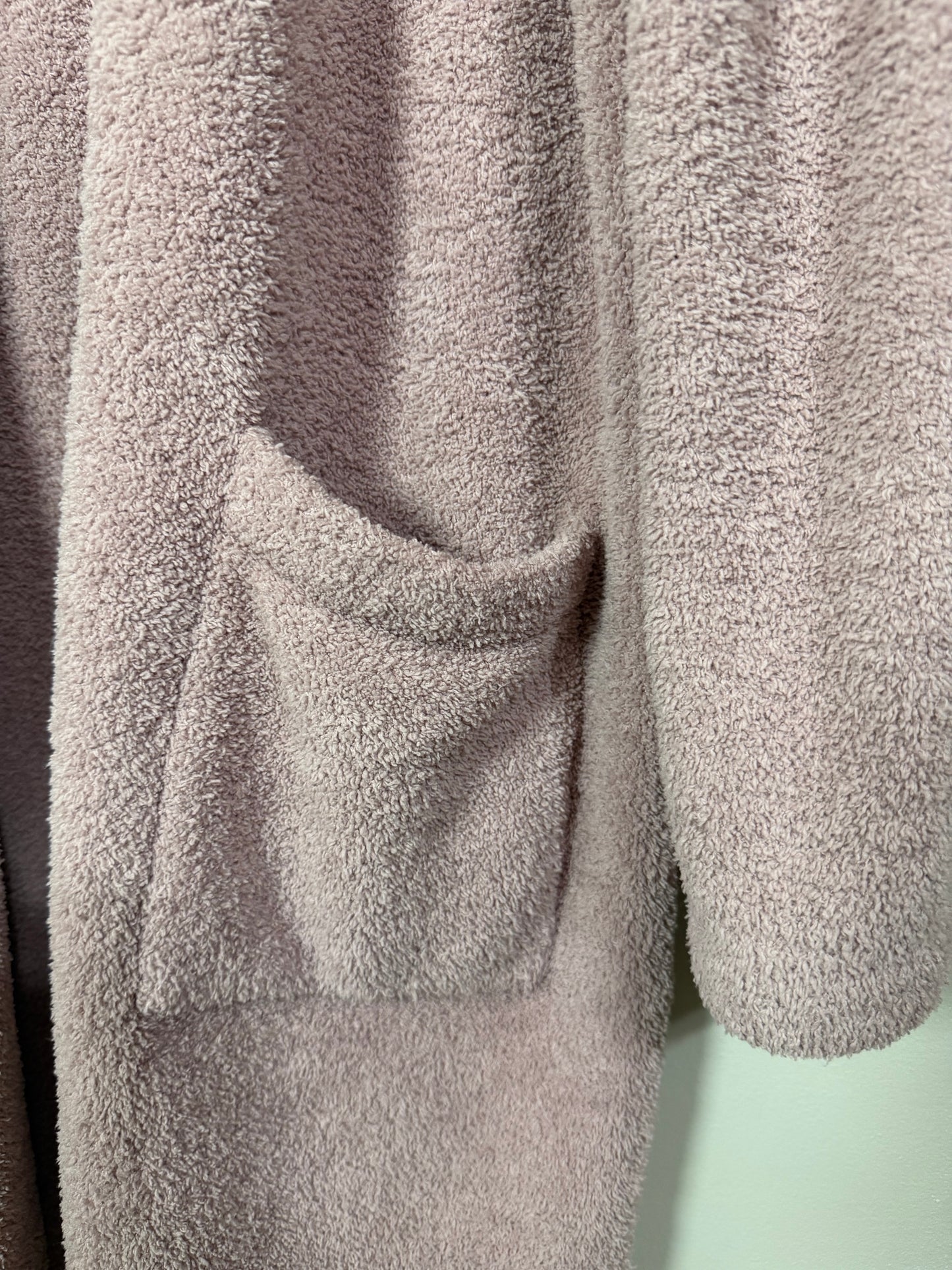 Small Rose Robe w/ Front Big Pockets *missing tie