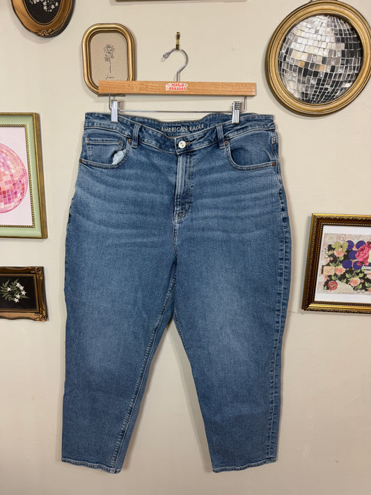 Size 18 Short Mom Jeans