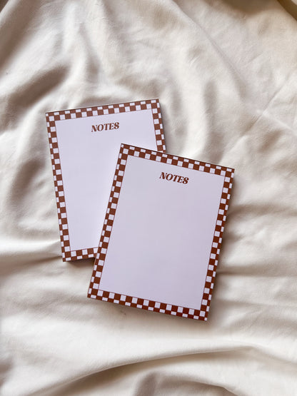 Neutral Fall Notepads