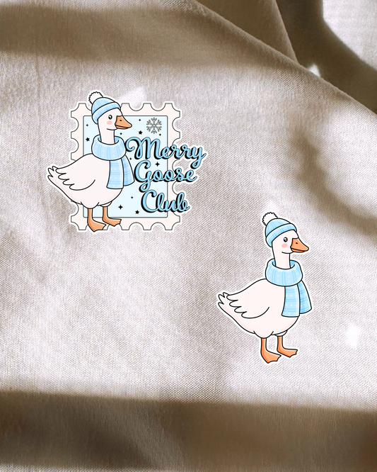 Merry Goose Club Sticker