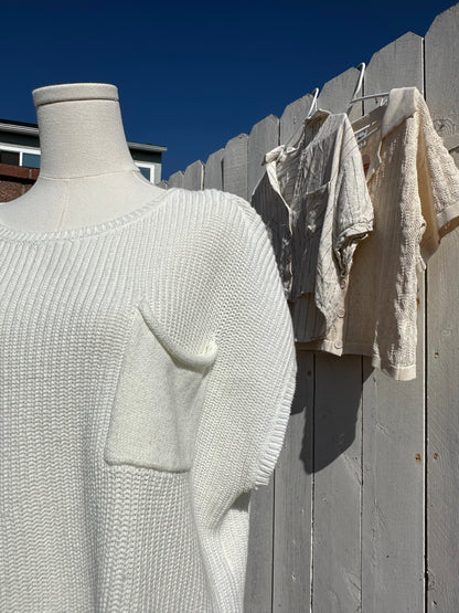 XL Knit Pocket Top
