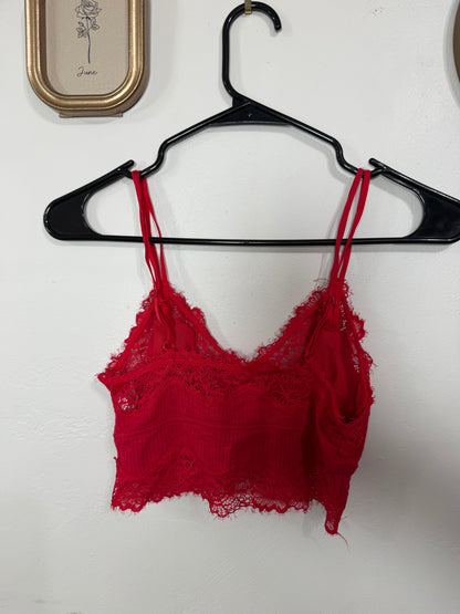 Small Red Bralette