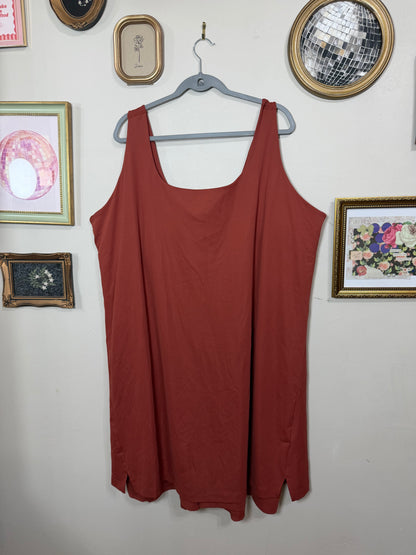 4x Rust Athletic Dress