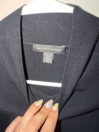 Small Black Mock Neck Top