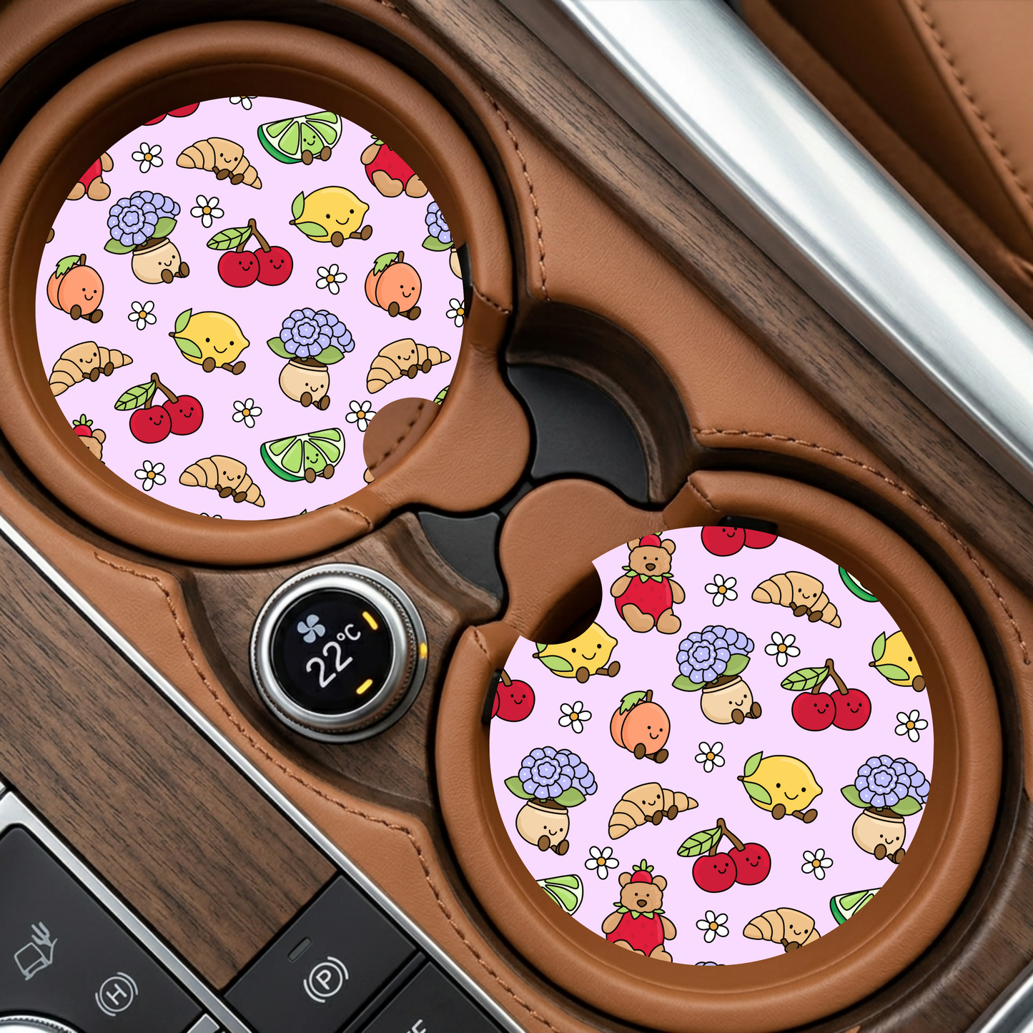 Summer Jellycat Car Coaster
