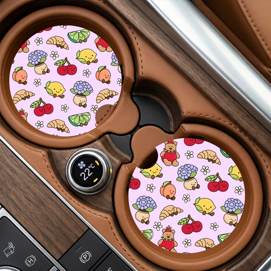 Summer Jellycat Car Coaster