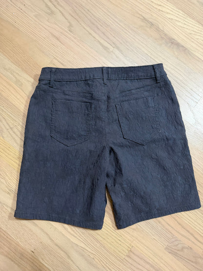 Size 10 Grey Shorts w/ Textured Detail