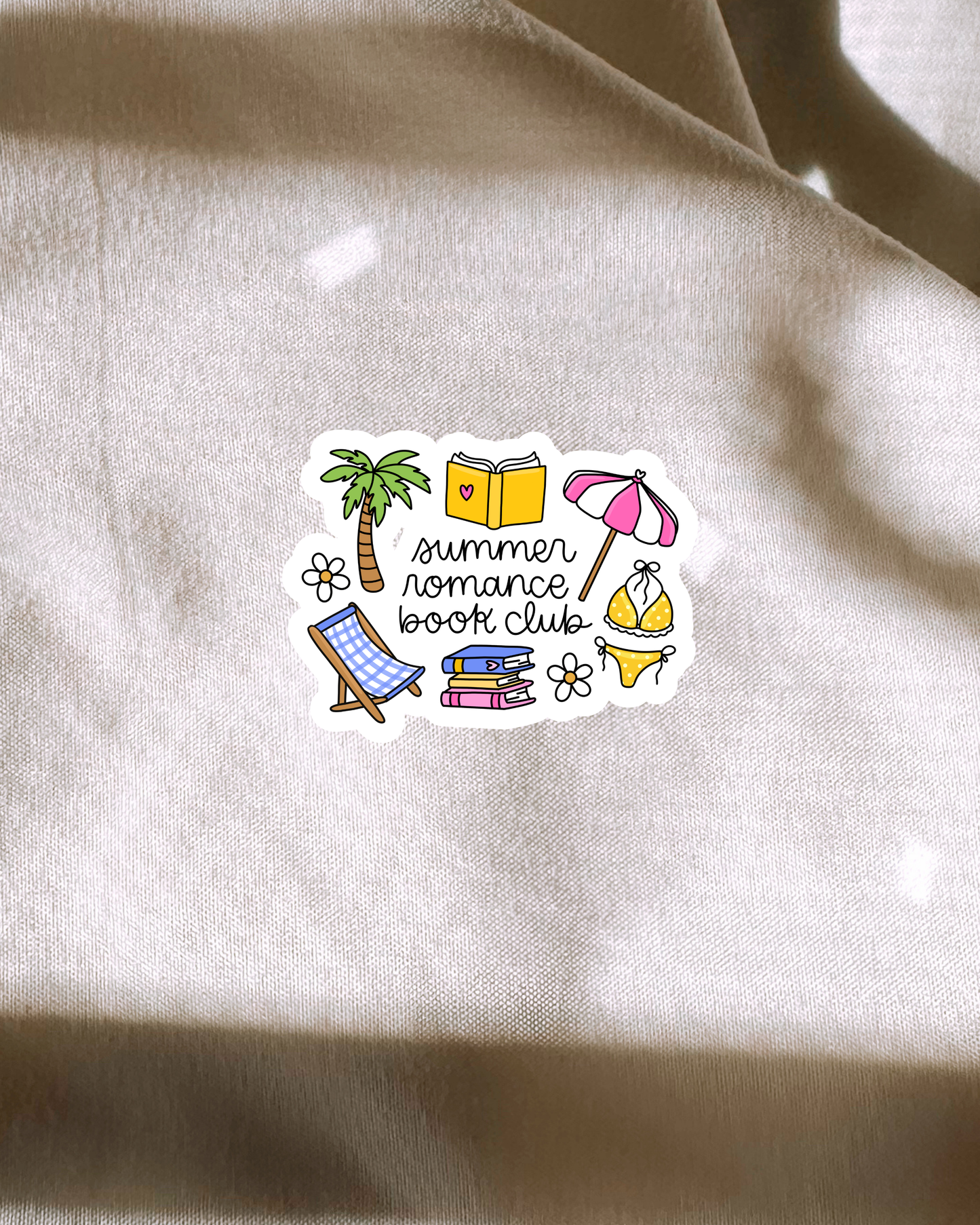 Summer Romance Book Club Sticker