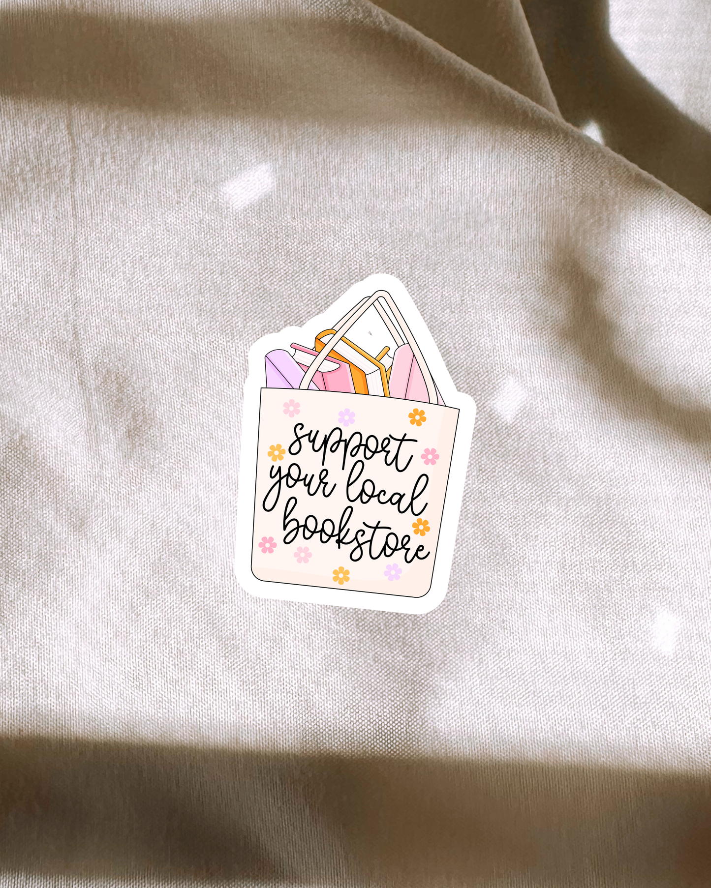 Support Your Local BookStore Sticker