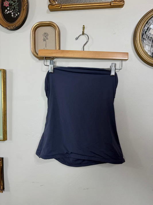 Large Indigo Blue Seamless Tube Top