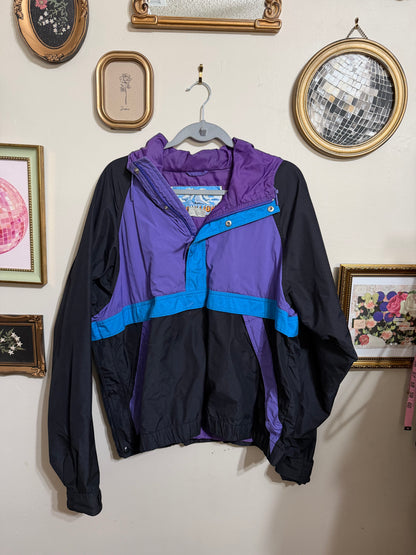 Large Purple/Black Snow Jacket