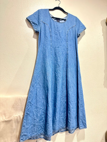 Large Denim Dress
