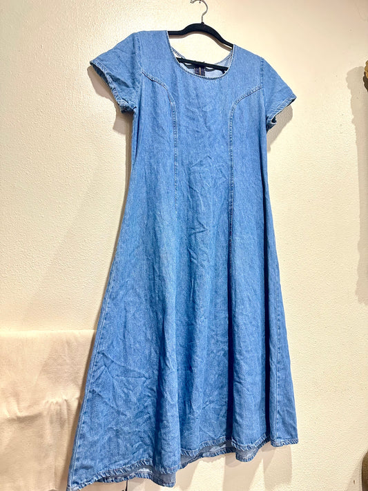 Large Denim Dress