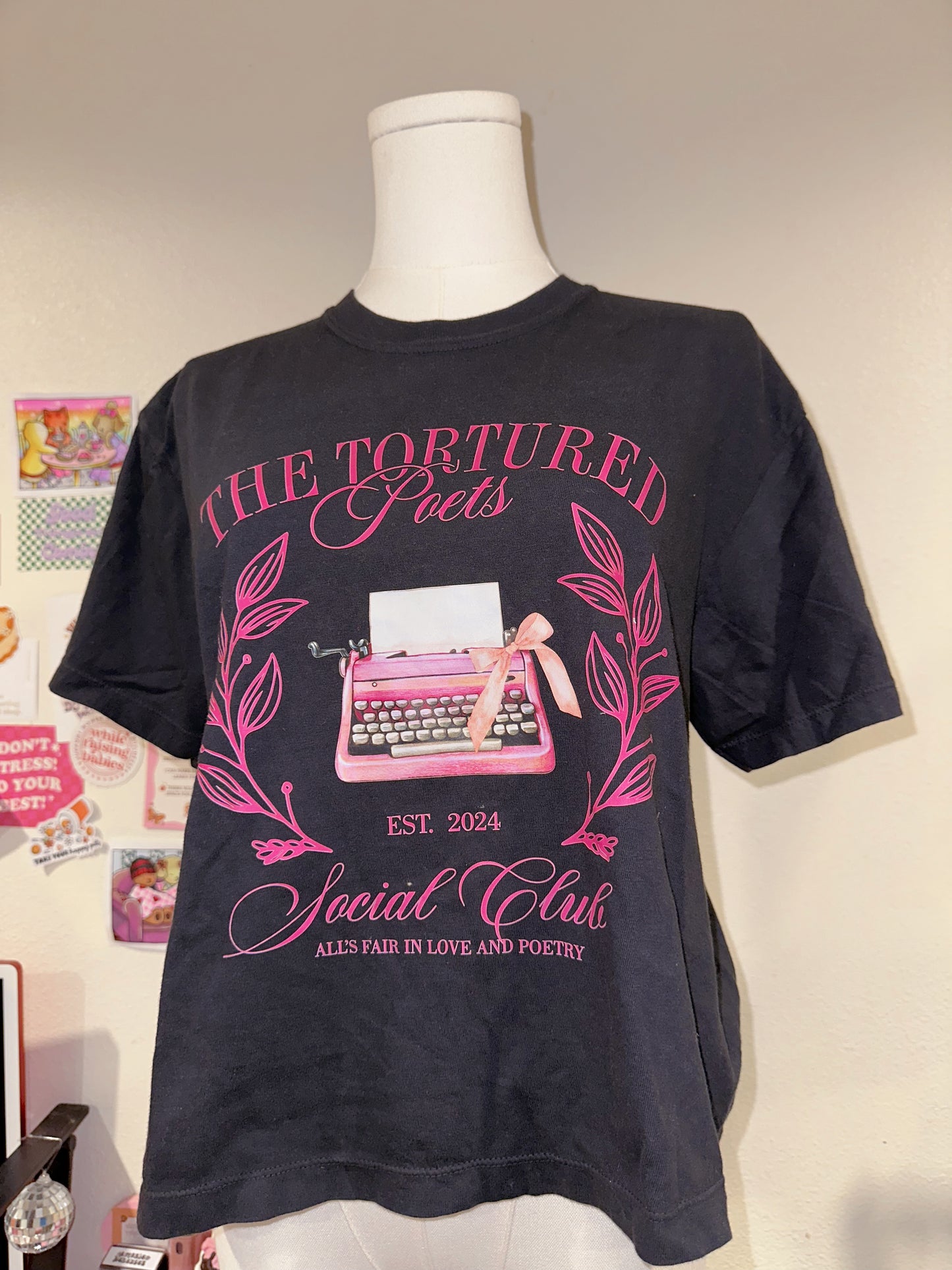 Tortured Poets Social Club Cropped Tee
