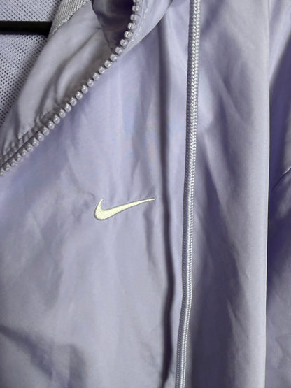 Medium Lavender Windbreaker Zip Up Jacket
