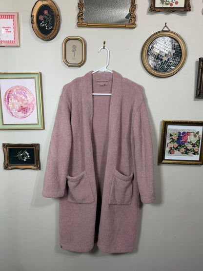 Small Rose Robe w/ Front Big Pockets *missing tie