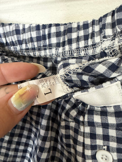 S/M Blue Checkered Shorts