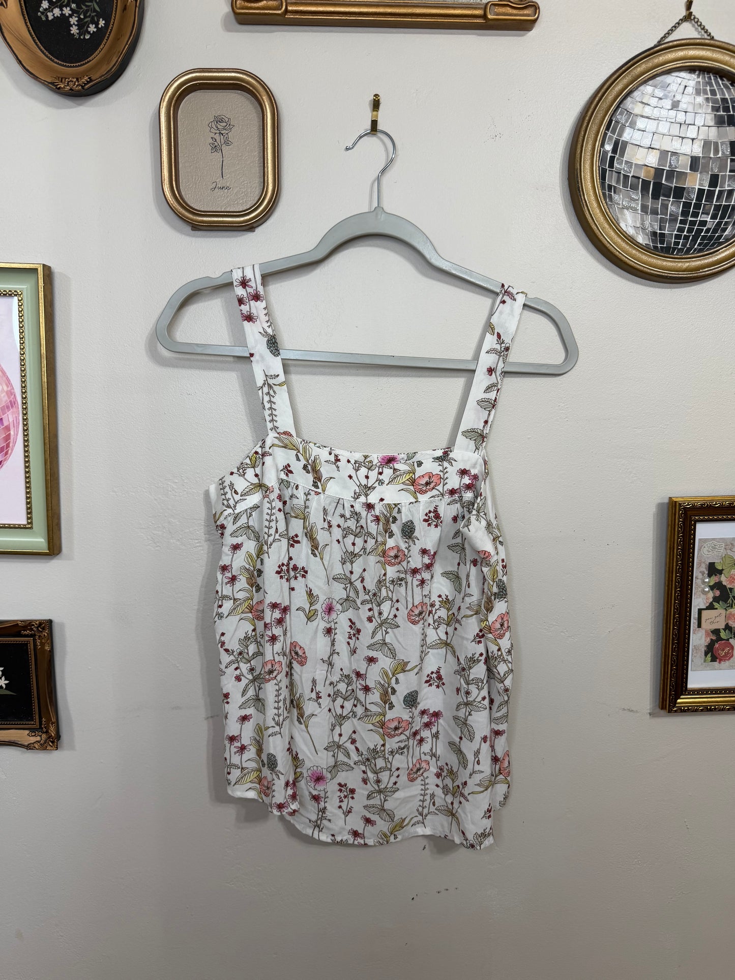 XS Floral Tank Top
