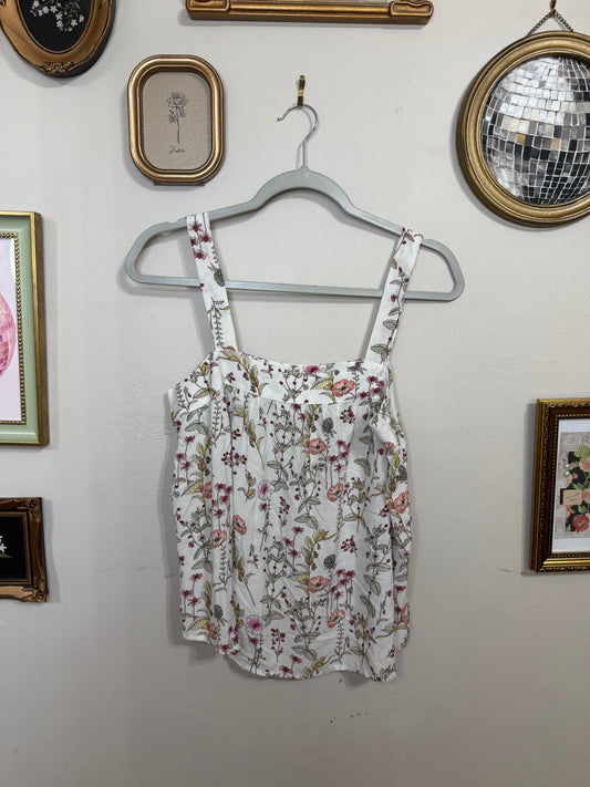 XS Floral Tank Top