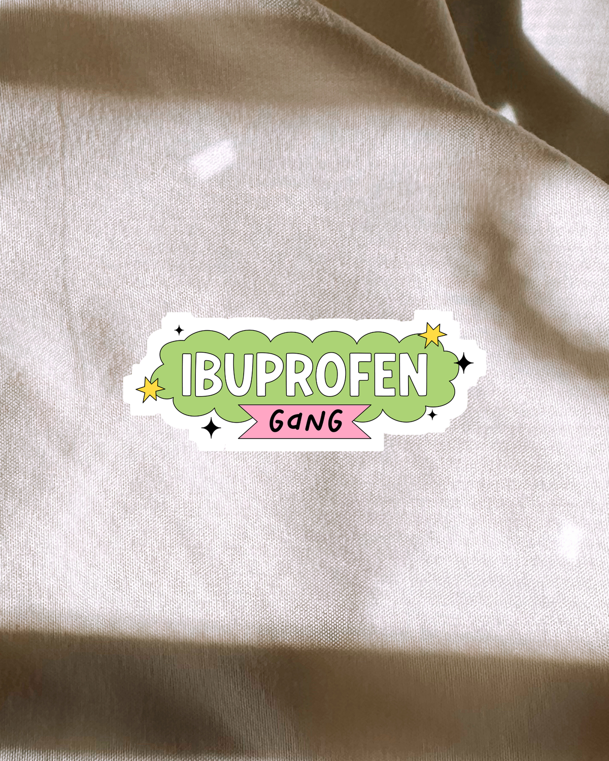 Ibuprofen Gang Sticker