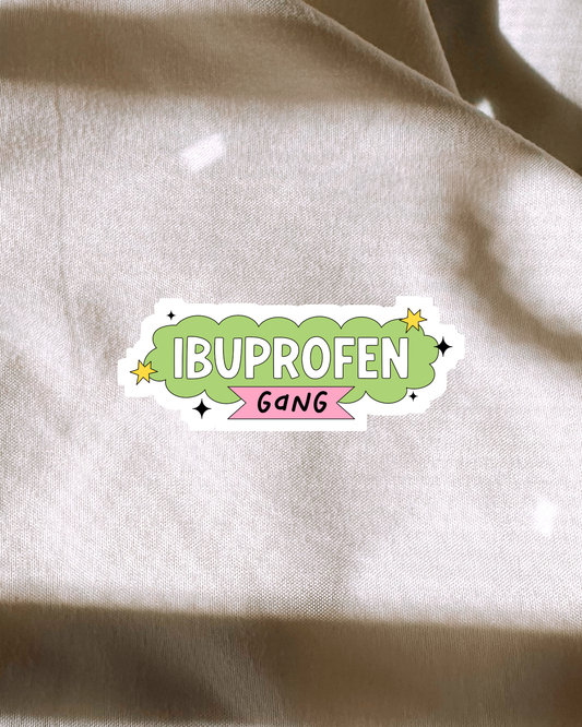 Ibuprofen Gang Sticker