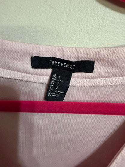Large Babe Pink Baseball Varisty Button Up