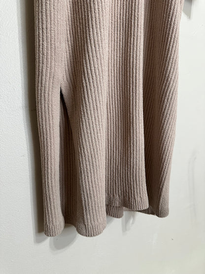 NWT XL Tan Sweater Dress w/ Hoodie