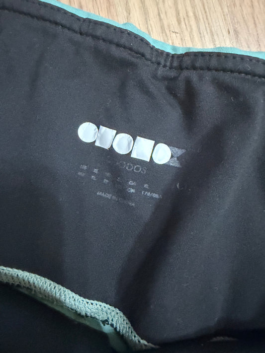 XL Teal Biker Shorts w/ Pockets