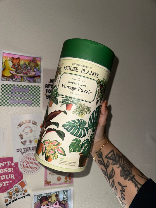 Vintage Plant Puzzle