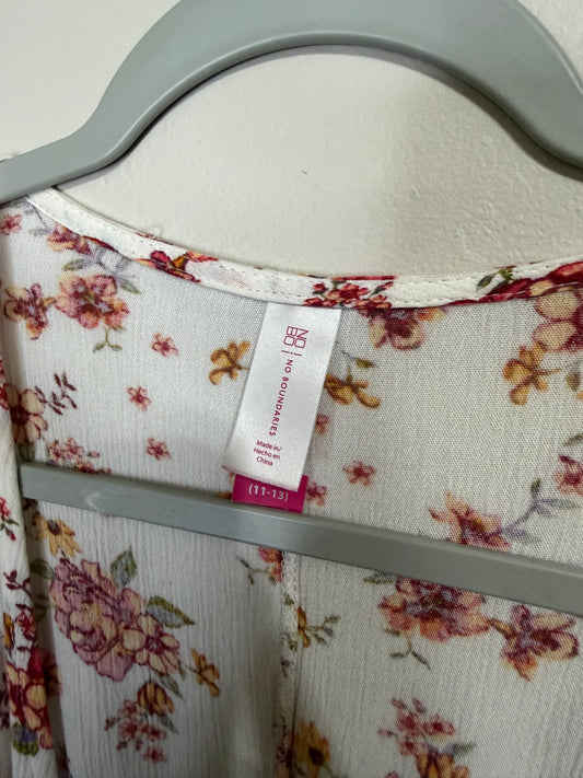 Large Floral Kimono Top