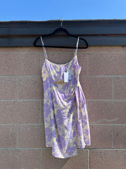 NWT XL Lavender Floral Dress