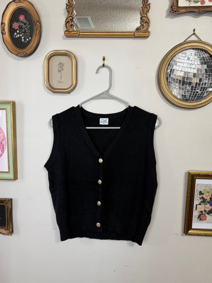 Medium/Large Black Vest