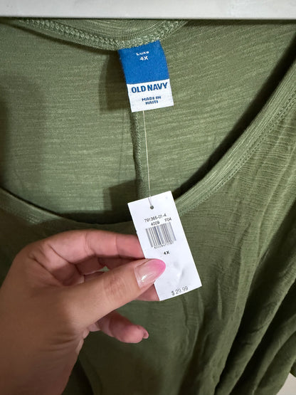 4x NWT Green Luxe Top