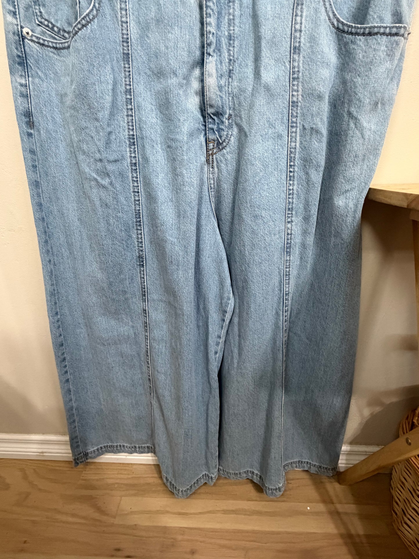Size 17 NWT Denim Jumpsuit
