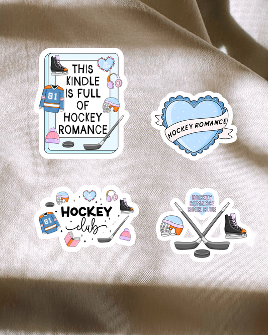 Hockey Romance Stickers