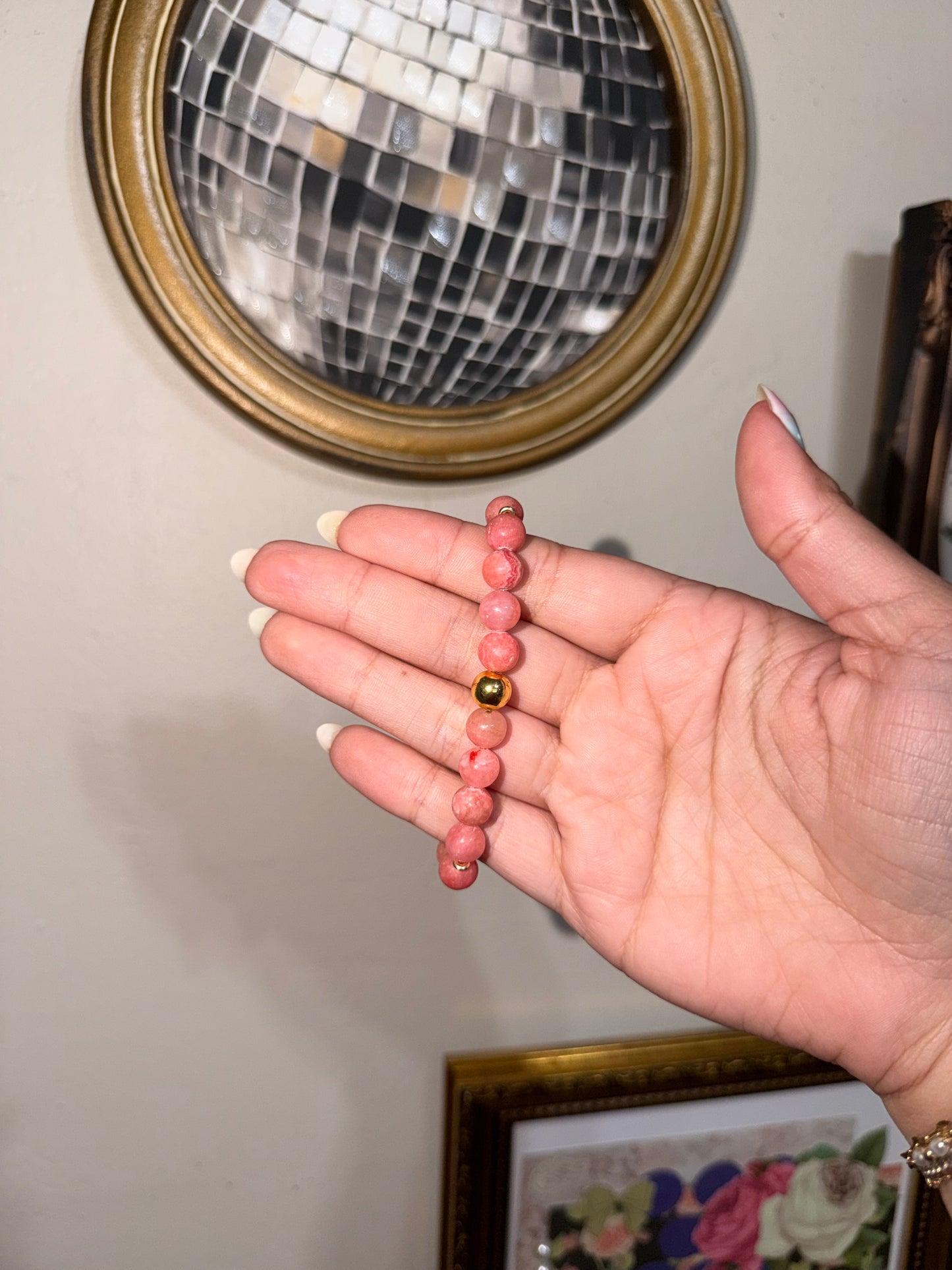 Pink Pearl Bracelet