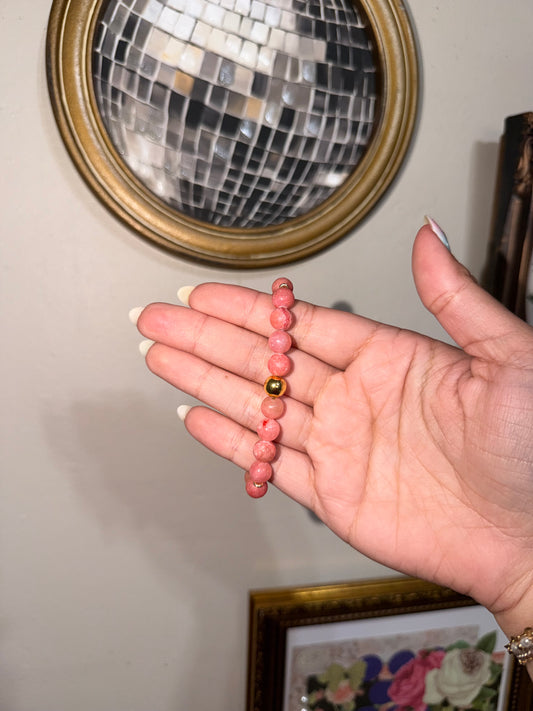 Pink Pearl Bracelet