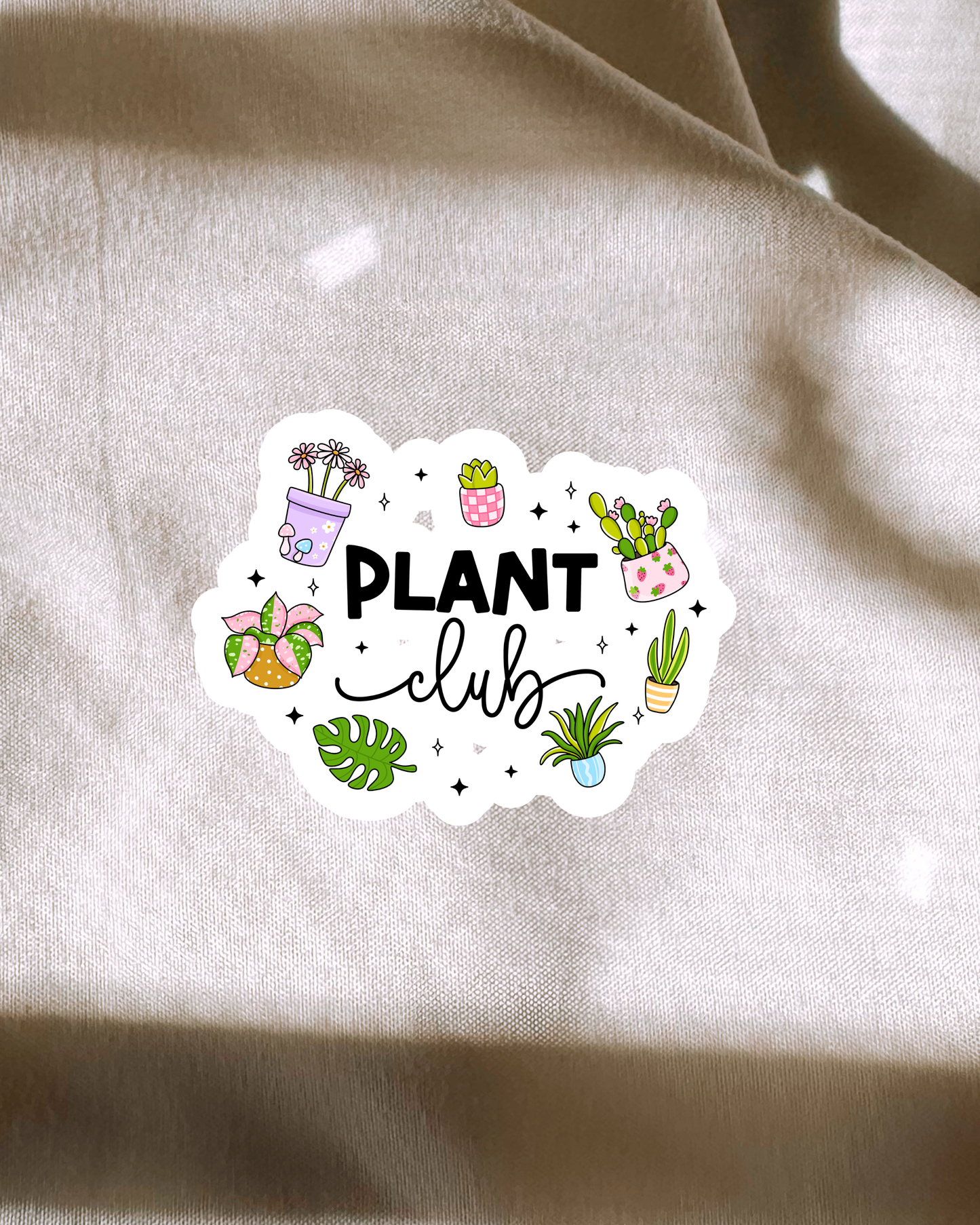 Plant Club Sticker