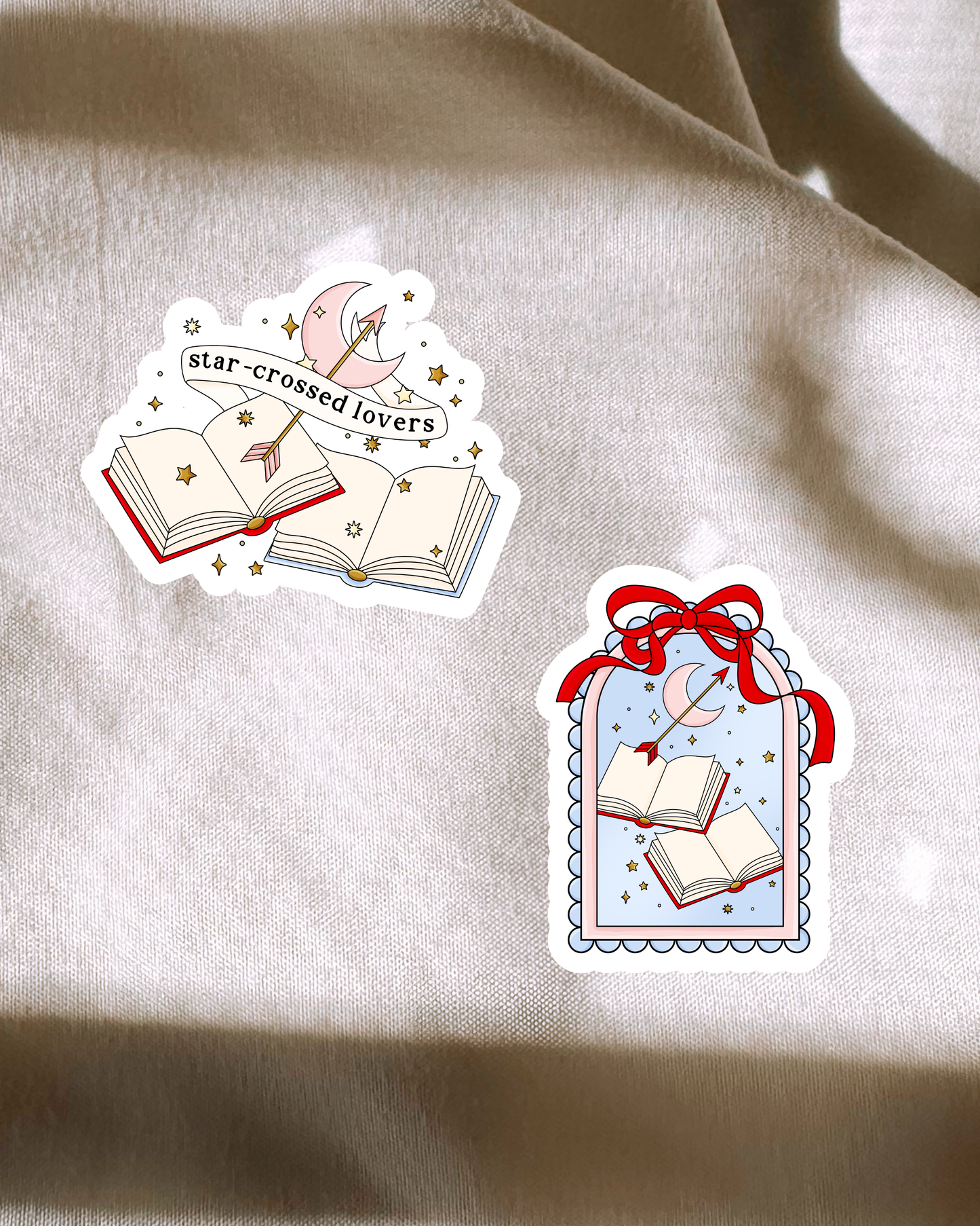 Star Crossed Lovers Stickers