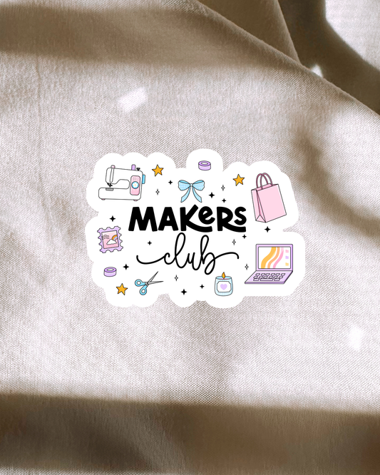 Makers Club Sticker