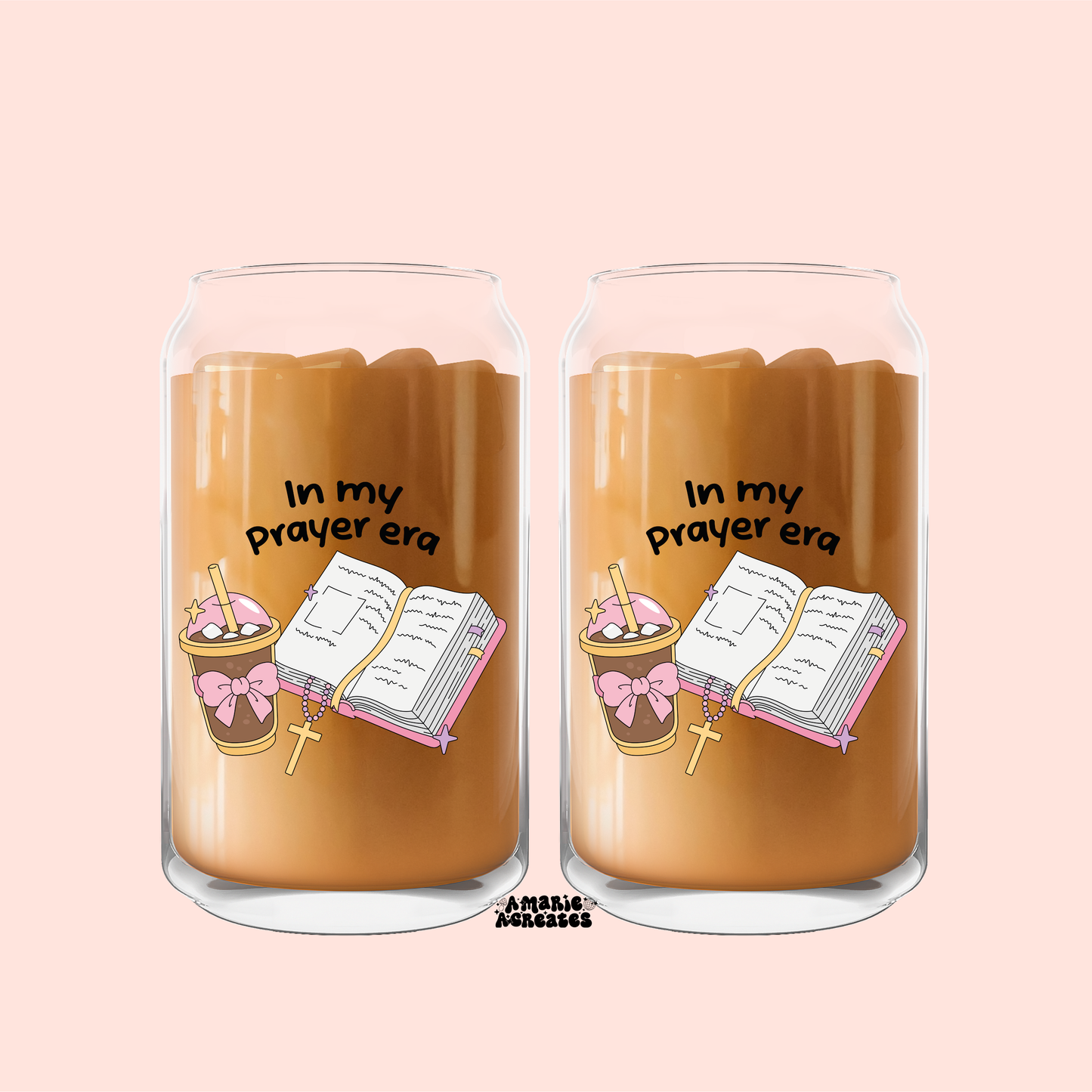 In My Prayer Era Glass Cup