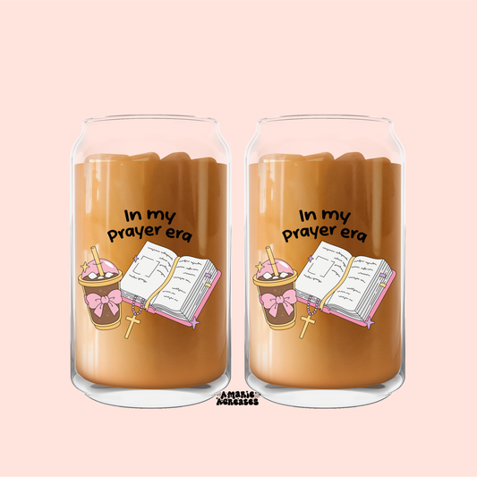 In My Prayer Era Glass Cup