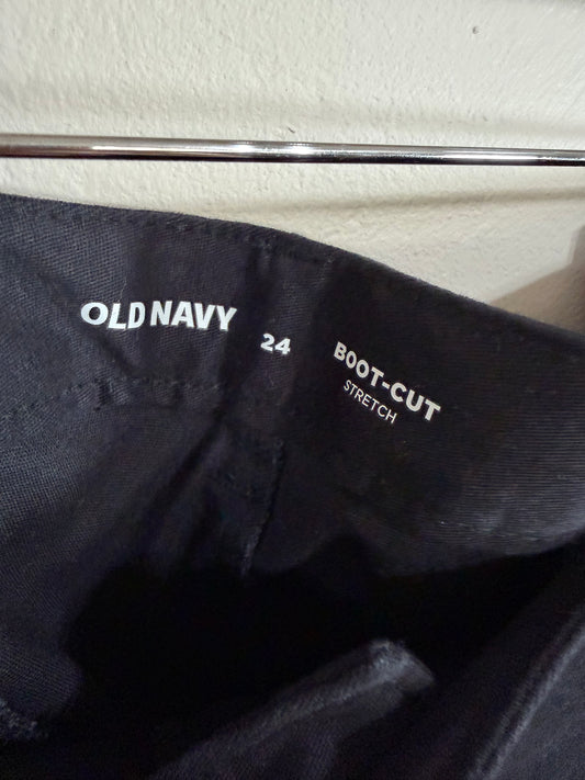 Size 22 NWT Black Boot Cut Pants