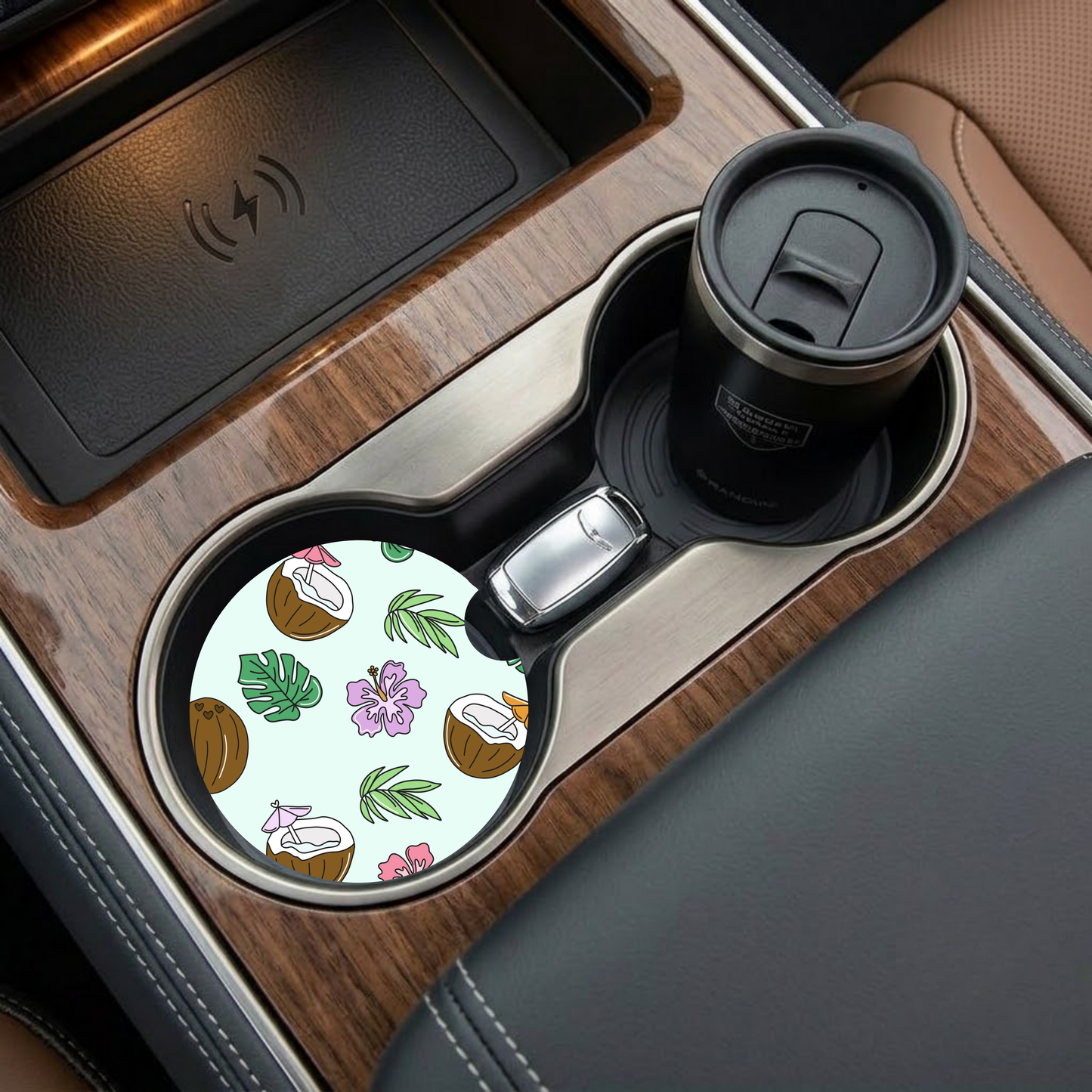 Coconuts Car Coaster
