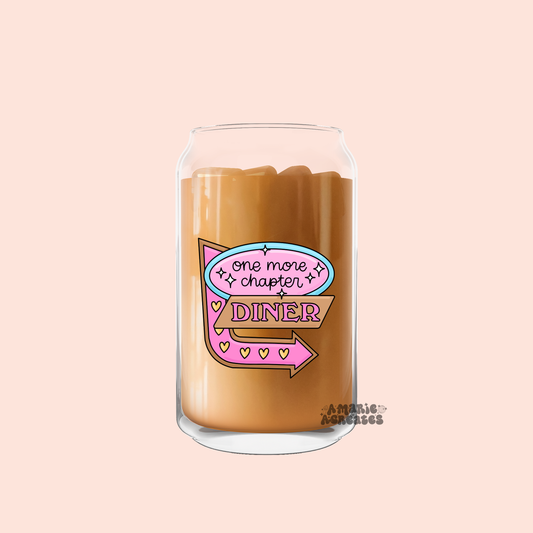 One More Chapter Diner Glass Cup
