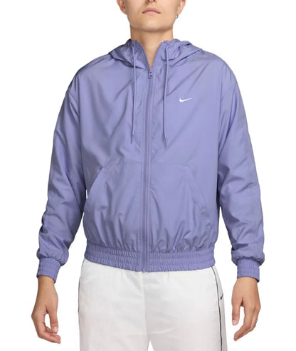 Medium Lavender Windbreaker Zip Up Jacket